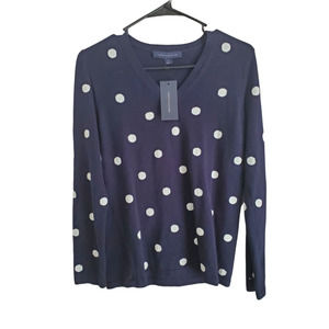 NWT Tommy Hilfiger Polka Dot Sweater